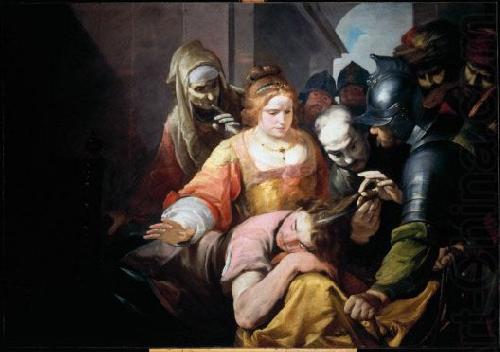 Gioacchino Assereto Samson and Delilah china oil painting image
